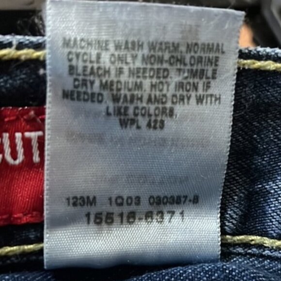 Levi's 515 Nouveau Boot Cut Jeans High Rise - Picture 10 of 10